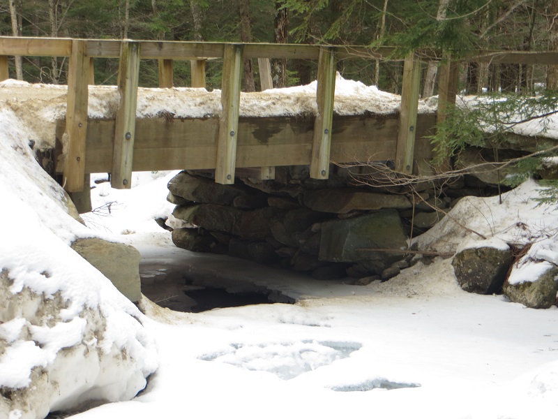 Former Wooden Kent Brook Bridge