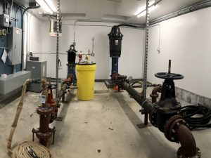 pump station interrior view